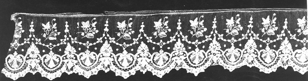 merletto - manifattura di Bruxelles (sec. XIX)