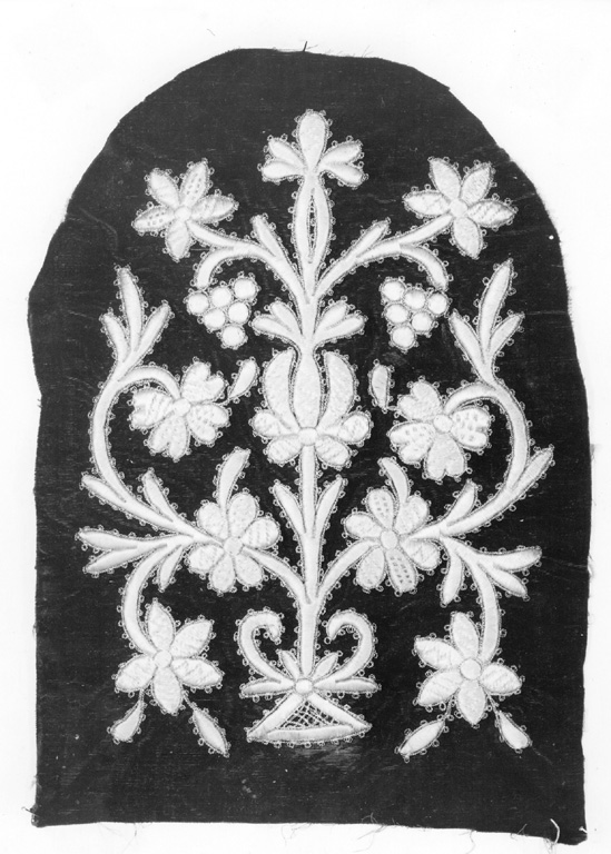 tessuto, frammento - manifattura russa (sec. XIX)