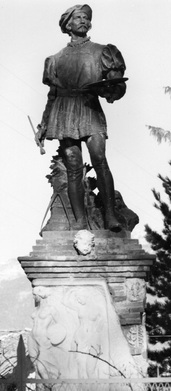 Cola d'Amatrice (monumento) di Sindoni Turillo (sec. XX)