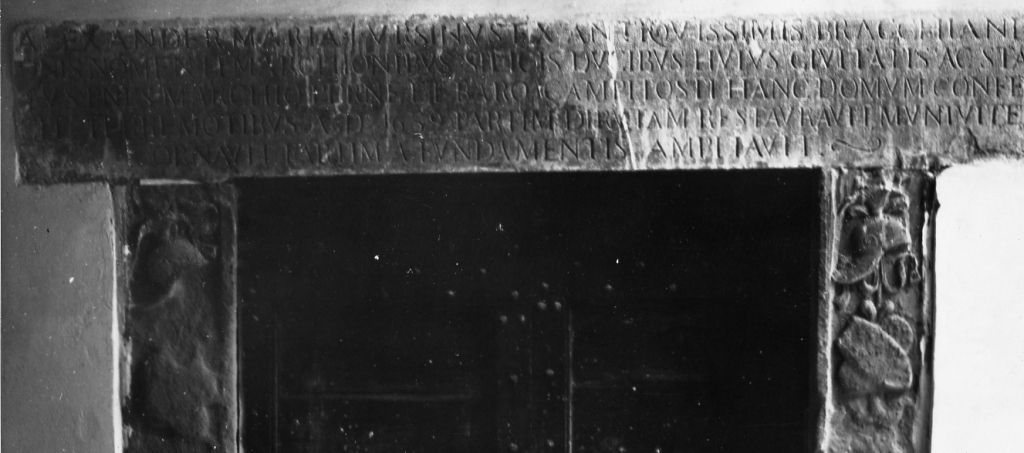 lapide - ambito laziale (seconda metà sec. XVII)