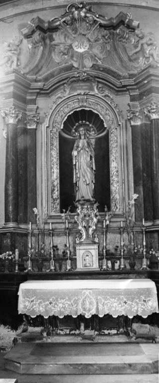 altare maggiore - ambito laziale (metà sec. XVIII)