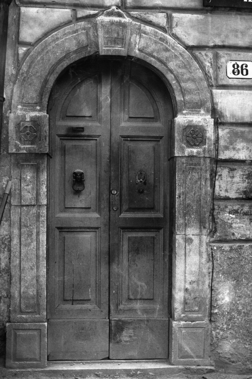 portale - ad arco - ambito laziale (sec. XIX)