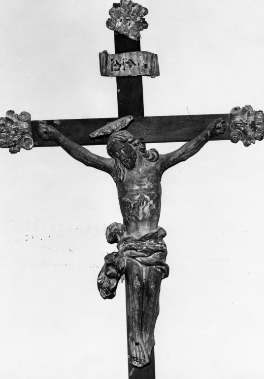 crocifisso - ambito laziale (metà sec. XVII)