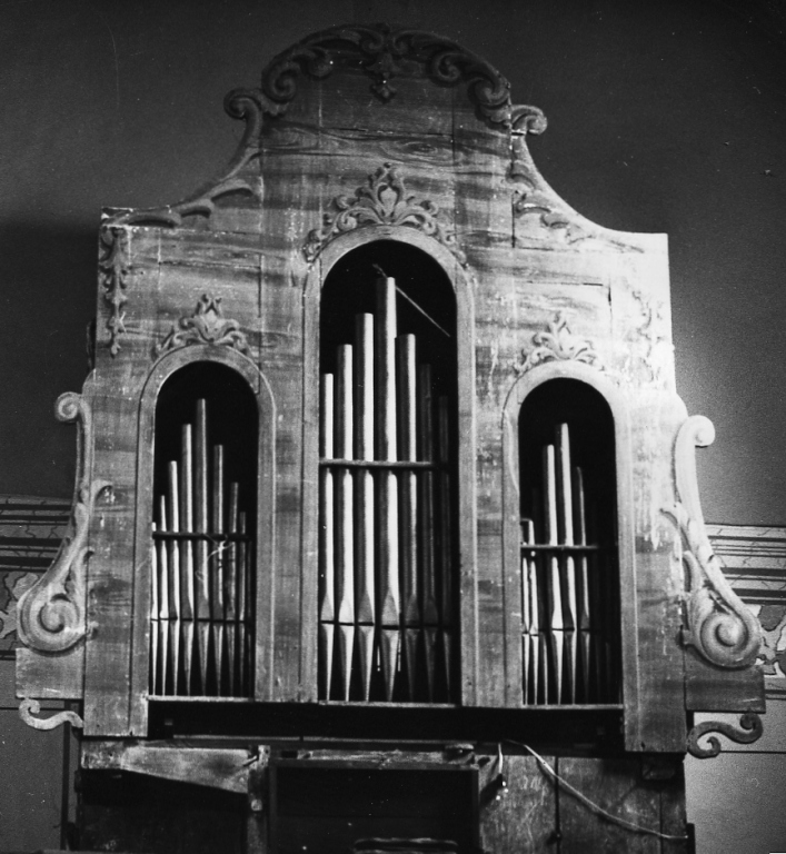 cassa d'organo - ambito romano (sec. XIX)