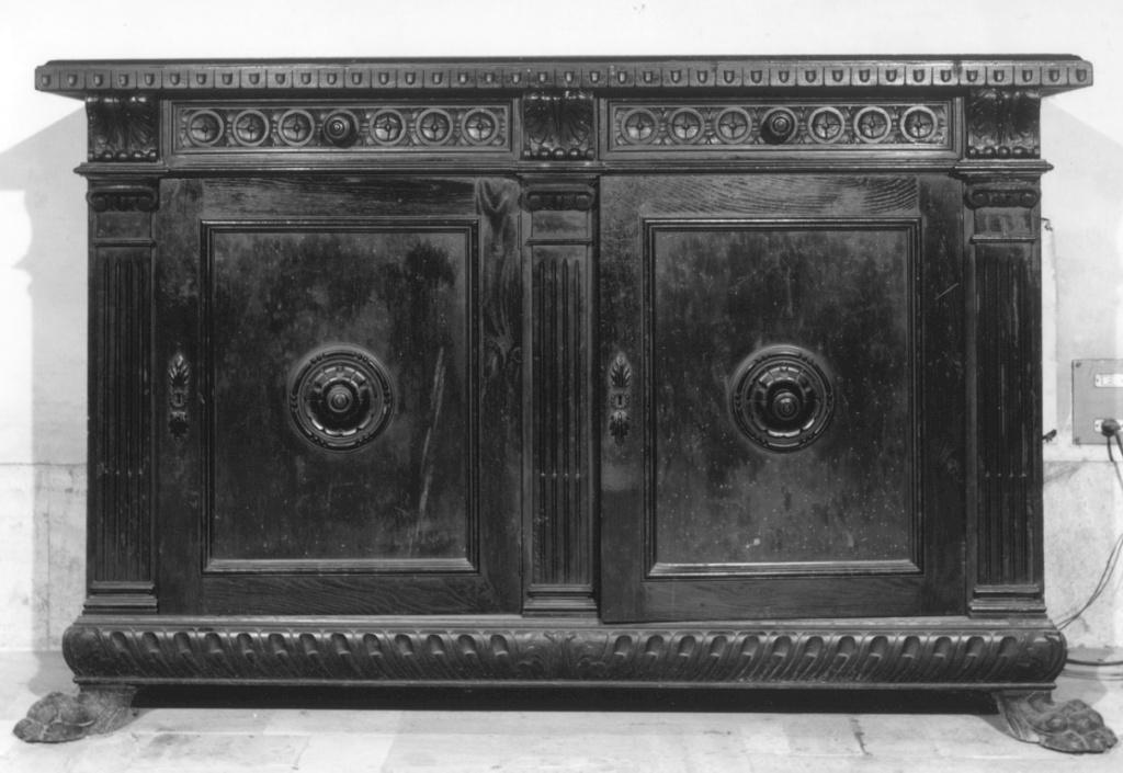 credenza - ambito romano (prima metà sec. XX)