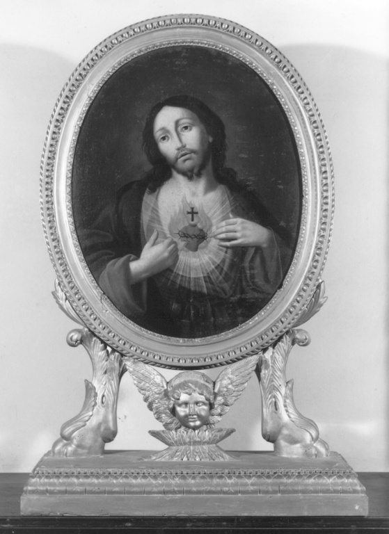Sacro Cuore di Gesù (dipinto) - ambito romano (prima metà sec. XIX)