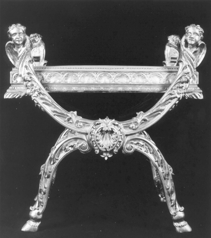 sedia - ambito romano (seconda metà sec. XVIII)