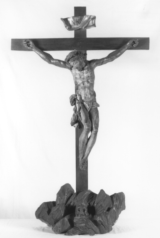 crocifisso - ambito romano (prima metà sec. XVIII)