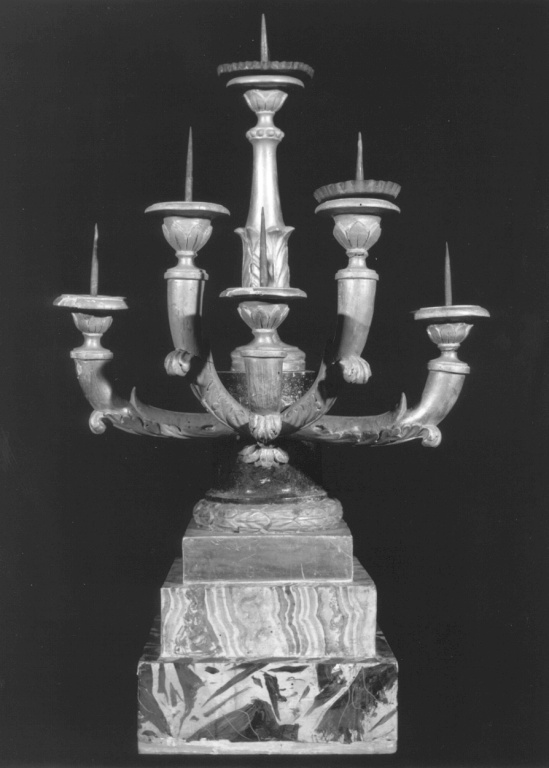 candelabro - manifattura romana (prima metà sec. XX)