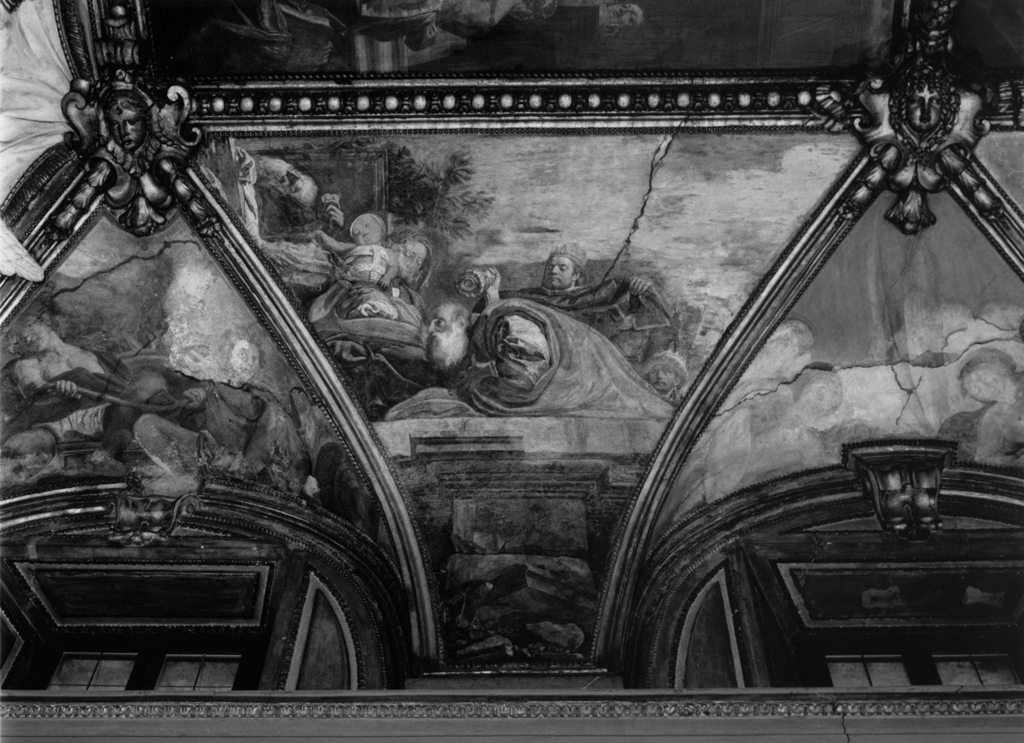 adorazione dei Re Magi (dipinto) di Gherardi Antonio (sec. XVII)