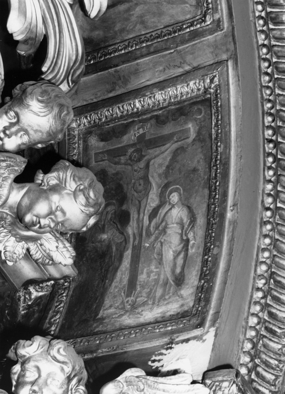 crocifissione (dipinto) - ambito romano (prima metà sec. XVII)