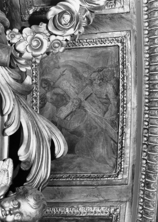 salita di Cristo al monte Calvario (dipinto) - ambito romano (prima metà sec. XVII)