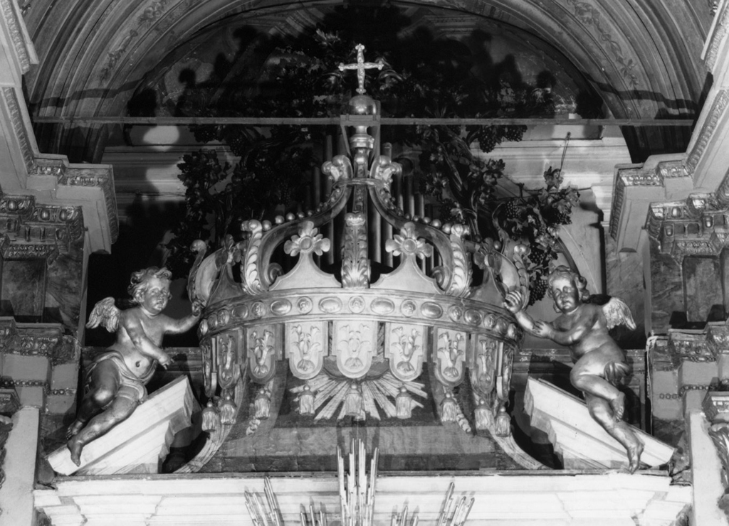 baldacchino d'altare di Gherardi Antonio (attribuito) (ultimo quarto sec. XVII)