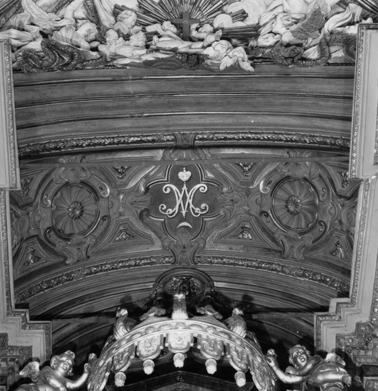 decorazione plastico-pittorica di Gherardi Antonio (sec. XVII)