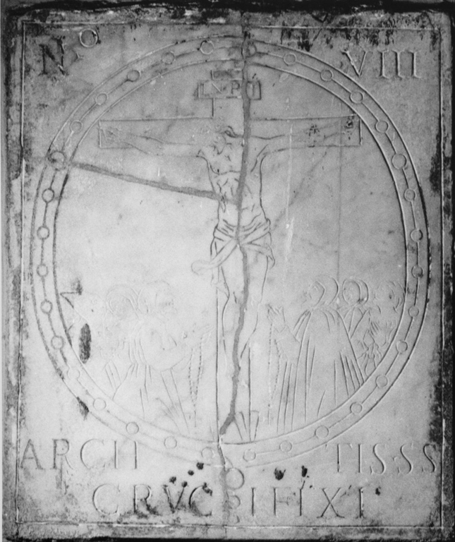 emblema di confraternita - ambito romano (sec. XVI)