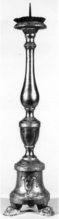 candeliere - ambito laziale (prima metà sec. XIX)