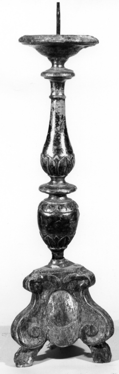 candeliere - ambito laziale (seconda metà sec. XVII)