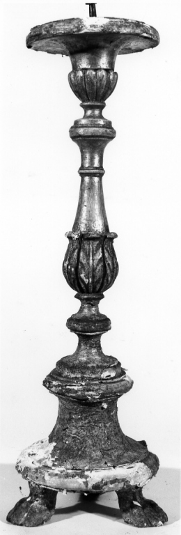 candeliere - ambito laziale (prima metà sec. XIX)