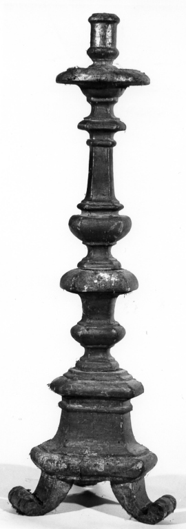 candeliere - ambito romano (prima metà sec. XVIII)