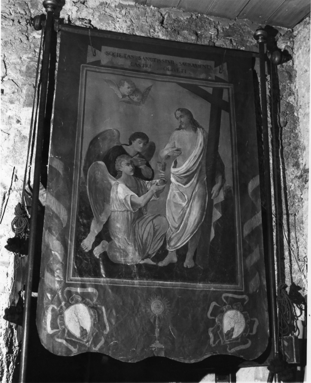 Cristo (stendardo processionale) - ambito laziale (sec. XIX)