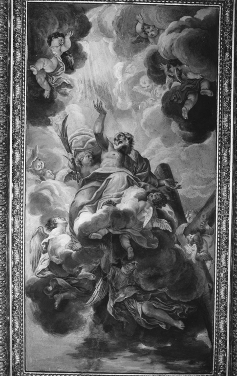 Gloria di Sant'Andrea (dipinto) di Chiari Giuseppe Bartolomeo (sec. XVII)