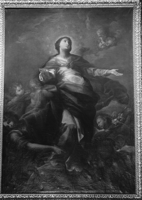 Immacolata Concezione (dipinto) di Ferri Ciro (attribuito) (sec. XVII)