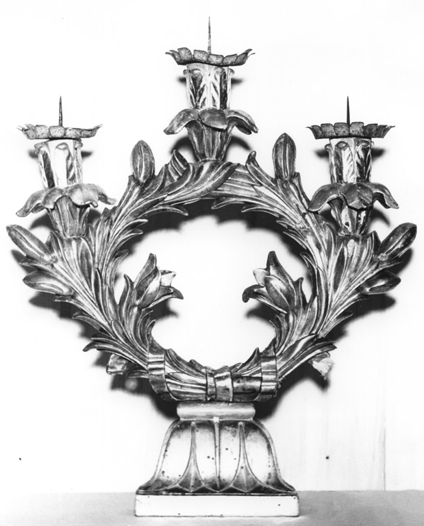 candelabro, serie - ambito romano (inizio sec. XX)