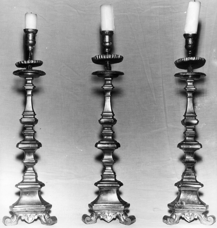 candeliere - ambito laziale (sec. XVIII)