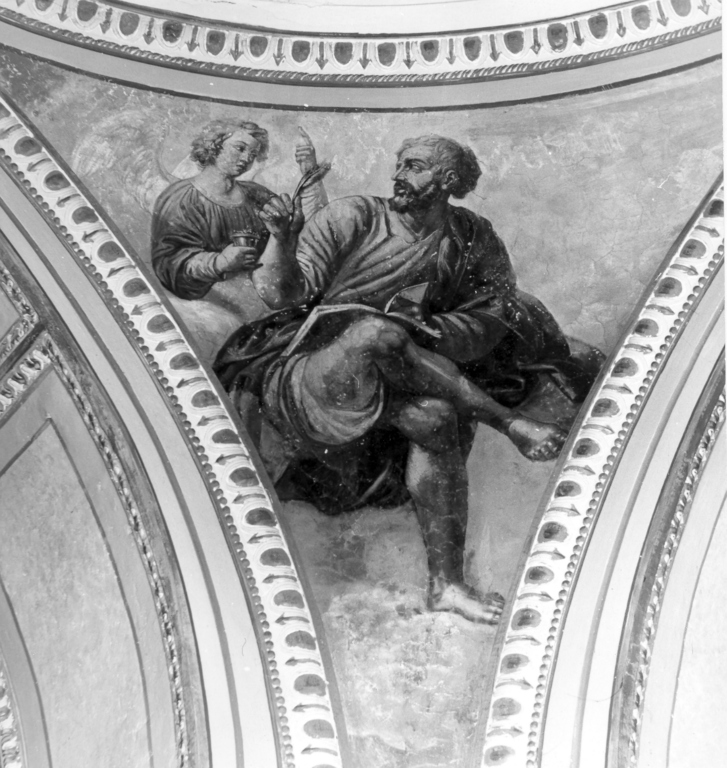 San Matteo e l'angelo (dipinto) - ambito laziale (sec. XIX)