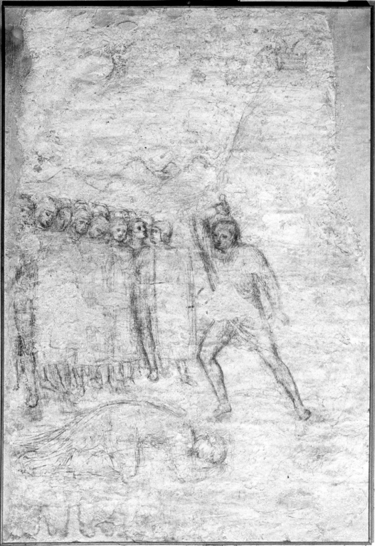 decapitazione di Santa Caterina (dipinto) di Tommaso di Cristoforo Fini detto Masolino da Panicale (secondo quarto sec. XV)