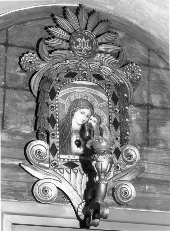 Madonna del Buon Consiglio (stampa) - ambito romano (sec. XIX)