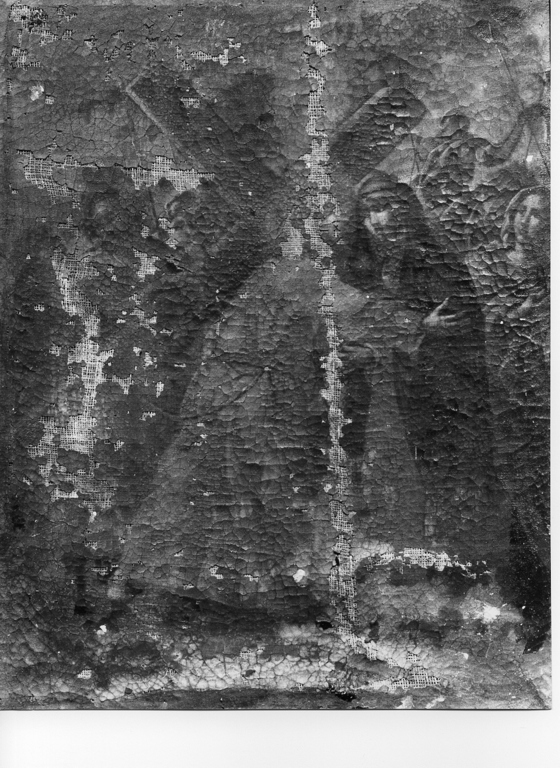 stazione IV: Gesù incontra la Madonna (dipinto, elemento d'insieme) - ambito napoletano (sec. XVII)
