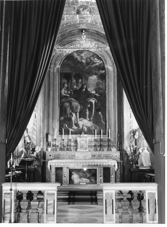 decorazione plastico-pittorica, complesso decorativo di Vespignani Virginio (attribuito) (terzo quarto sec. XIX)