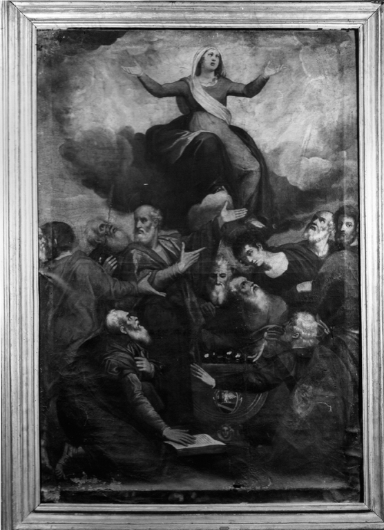 assunzione della Madonna (dipinto) - ambito romano (prima metà sec. XVII)