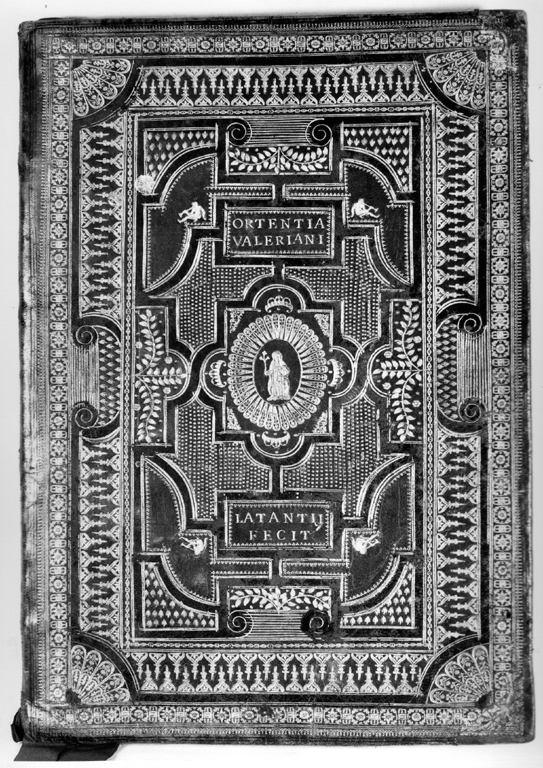 coperta di libro liturgico - ambito romano (sec. XVII)