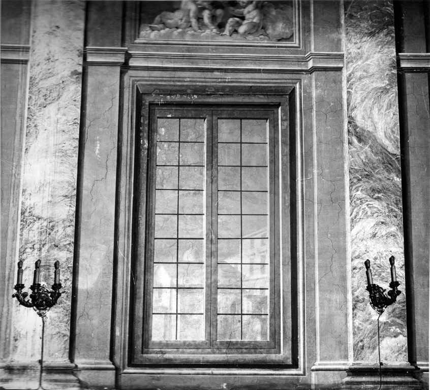 finta finestra (dipinto, ciclo) di Kuntz Taddeo (maniera) (sec. XVIII)