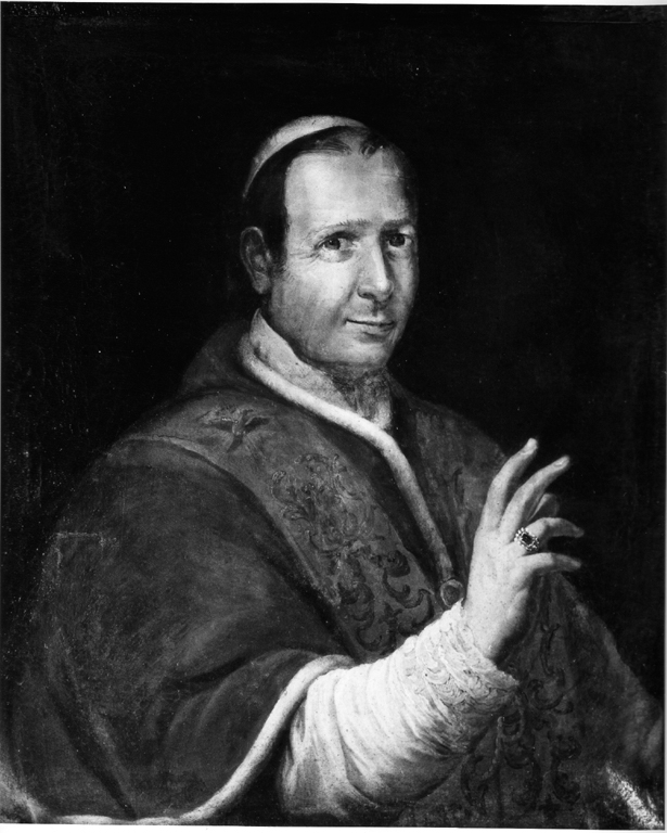 ritratto di Pio IX (dipinto) - ambito romano (seconda metà sec. XIX)