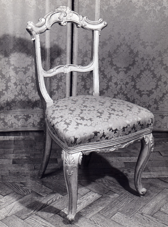 sedia - produzione romana (sec. XVIII)