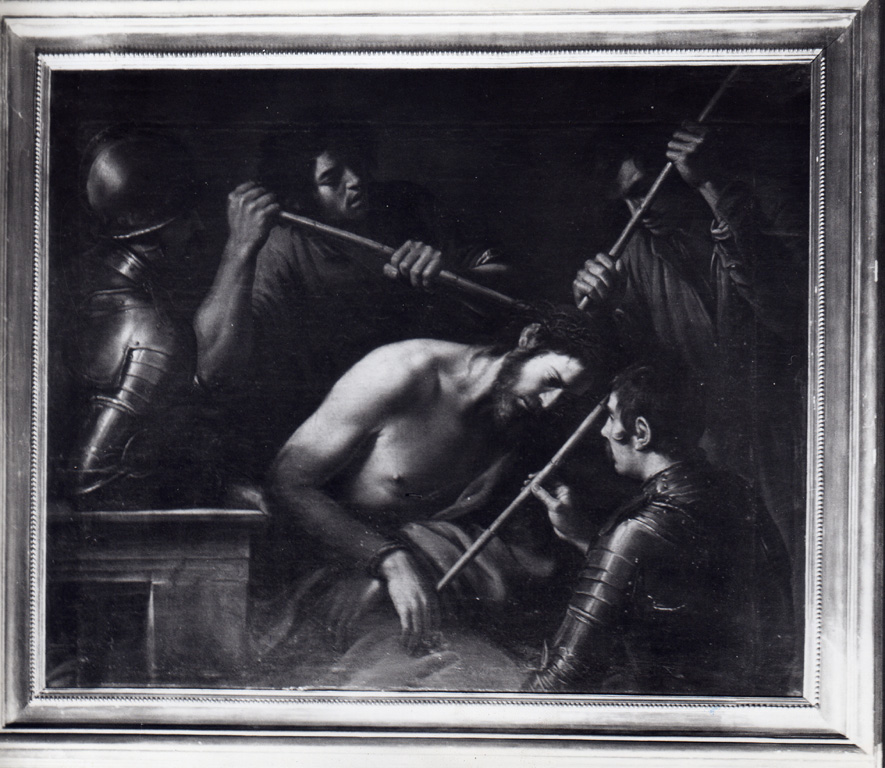 Incoronazione di spine (dipinto) di Spada Leonello (attribuito) (sec. XVII)