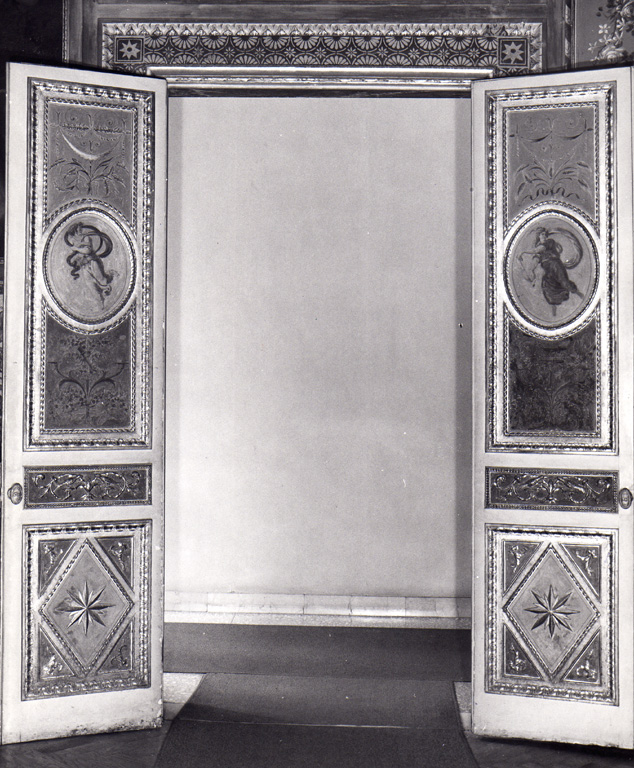 porta - a due battenti - produzione romana (sec. XVIII)