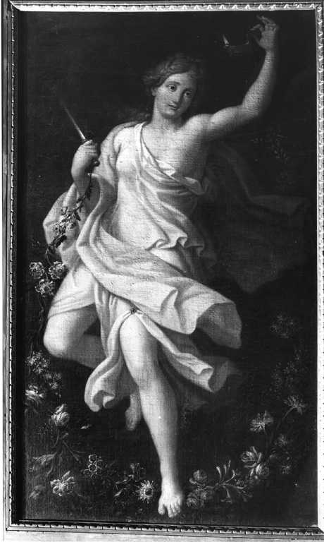 Fanciulla danzante (dipinto) di Panci Pietro Paolo, Sterni Vincenzo (sec. XVIII)
