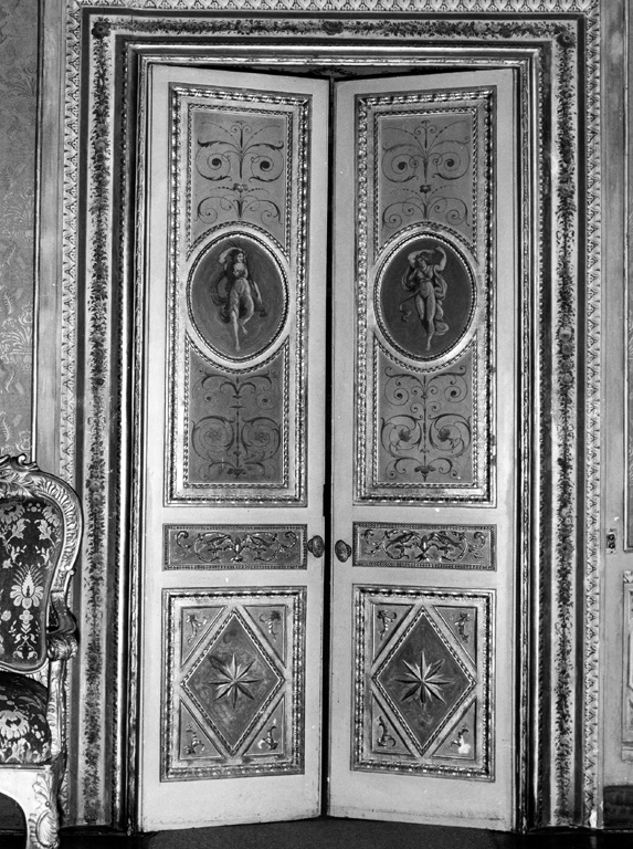 porta - a due battenti - produzione romana (sec. XVIII)