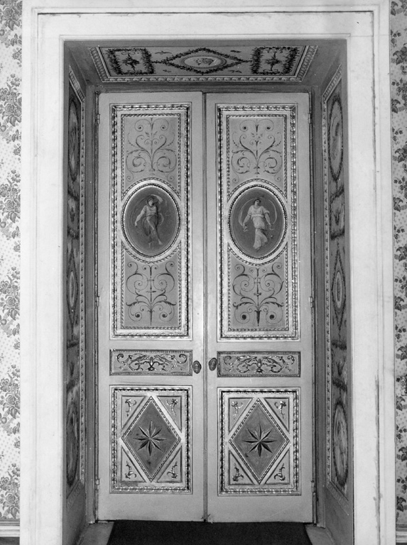 porta - a due battenti - produzione romana (sec. XVIII)