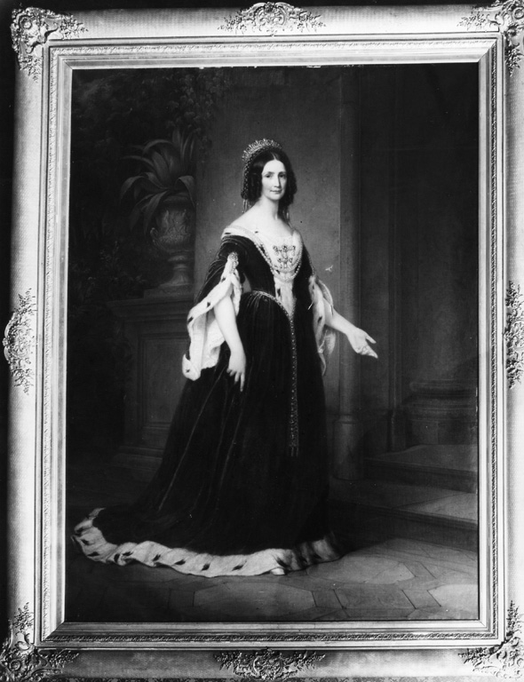 Ritratto di Augusta Amalia duchessa di Leuchtenberg (dipinto) di Durck Friedrich (sec. XIX)