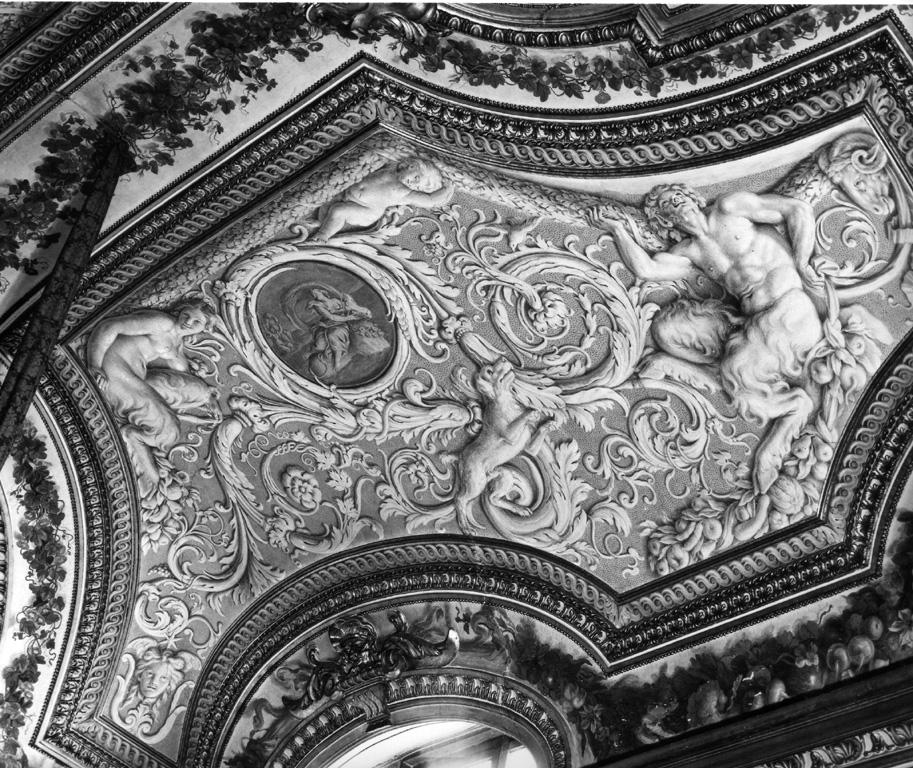 decorazione plastico-pittorica - ambito romano (sec. XVII)