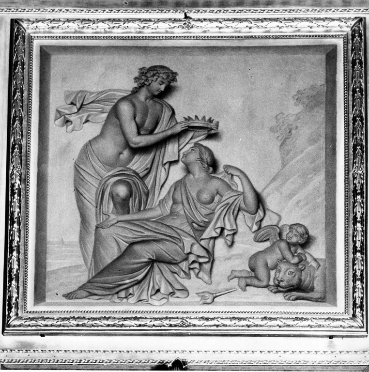 Bacco e Arianna (dipinto) di Buonvicini Nicola (sec. XVIII)