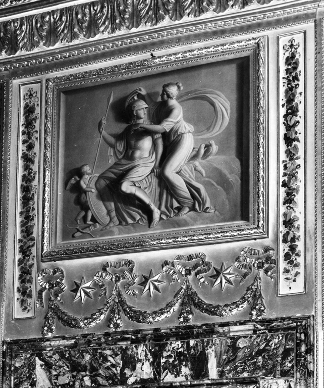 Venere e Marte (dipinto) di Buonvicini Nicola (sec. XVIII)