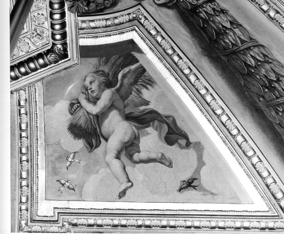 Il carro del Sole (dipinto murale) di Chiari Fabrizio (sec. XVII)