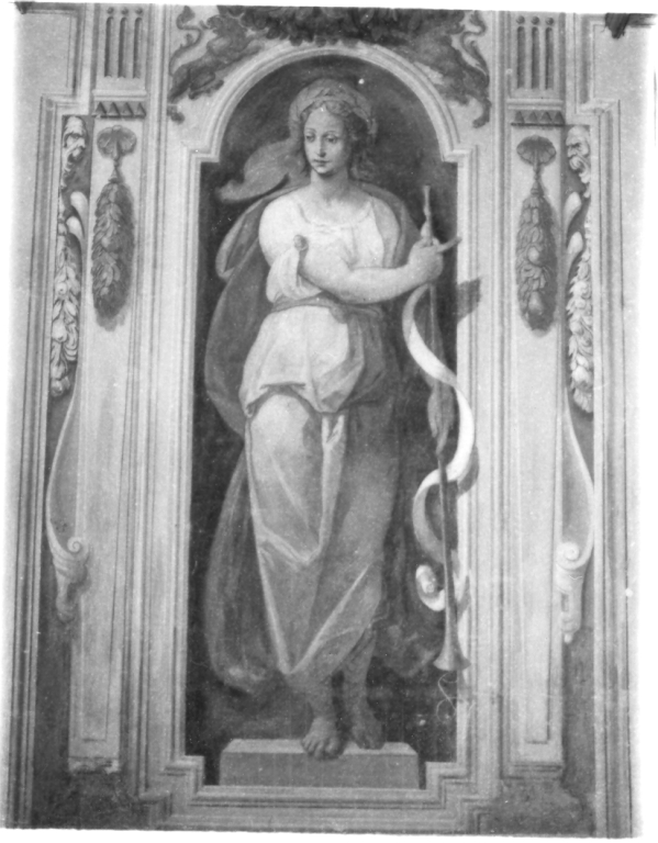 Euterpe (dipinto) di Cesari Giuseppe detto Cavalier d'Arpino (maniera) (sec. XVII)
