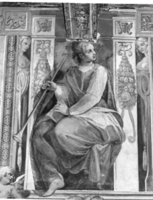 Clio (dipinto) di Rossetti Cesare (sec. XVII)